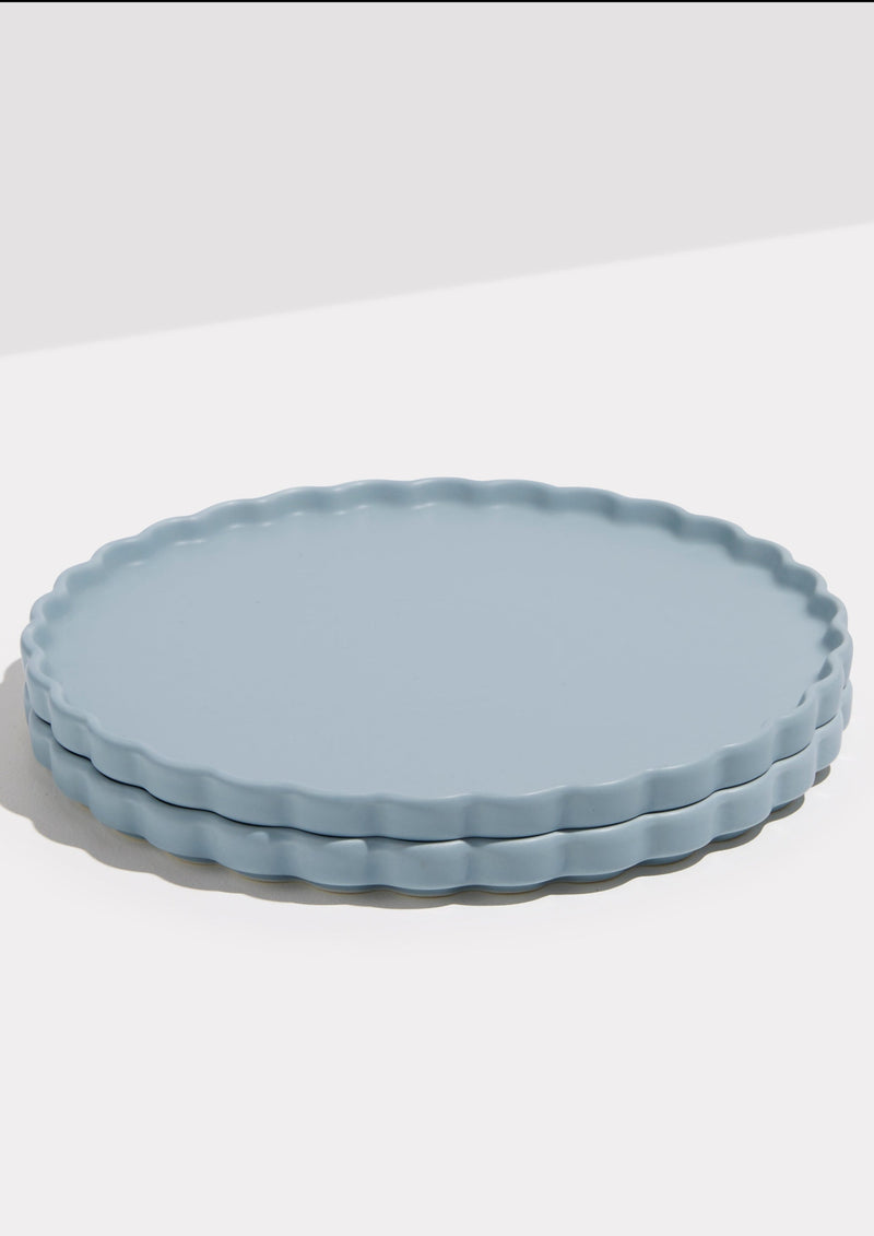 Ceramic Side Plate - Set of 2 (Blue Grey)