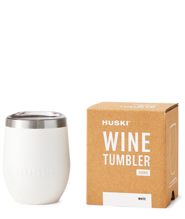 Huski Wine Tumbler 300ml - White